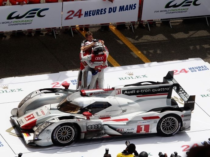 2012. 2012 también marcó la victoria numero 11 de OZ con Audi Sport en la 80ª edición de la 24 horas de Le Mans.