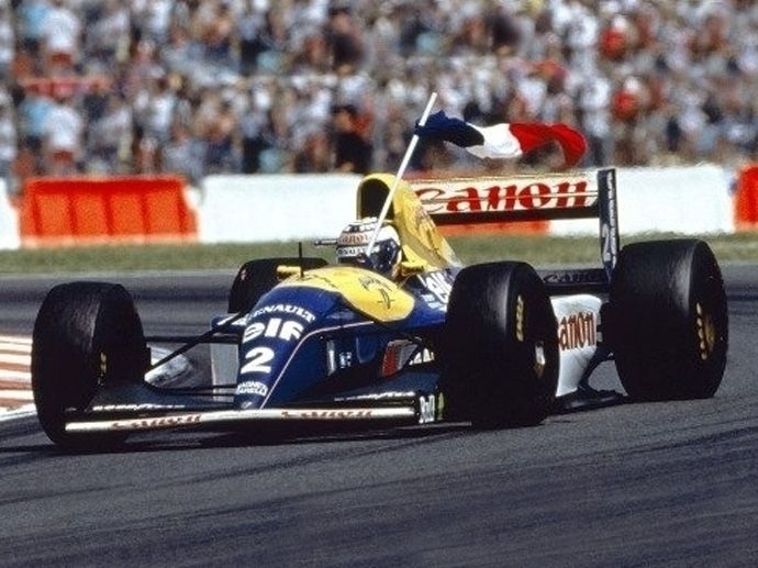 1993. F1 Drivers' Title Alain Prost 1993. F1 Contructors' Title Williams Renault