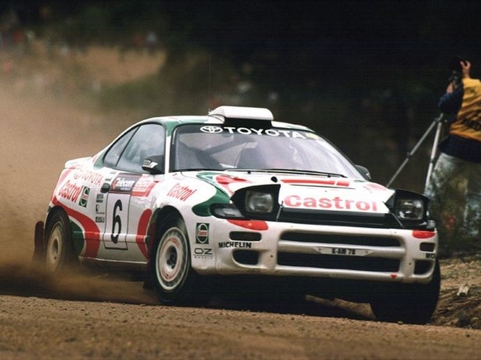 1993. WRC Drivers' Title Kankunen Toyota Celica GT-Four ST185 1993. WRC Manufacturers' Title Toyota Celica GT-Four ST185