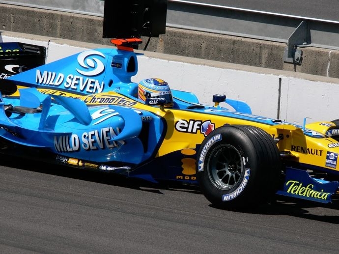 2006. F1 Drivers' Title Fernando Alonso 2006. F1 Contructors' Title Renault