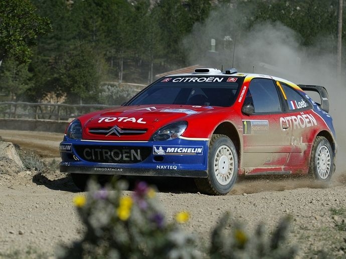 2006. WRC Drivers' Title Sébastien Loeb Citroën Xsara WRC
