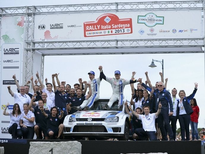 2013. WRC Drivers' Title Sébastien Ogier Volkswagen Polo R WRC 2013. WRC Manufacturers' Title Volkswagen Polo R WRC