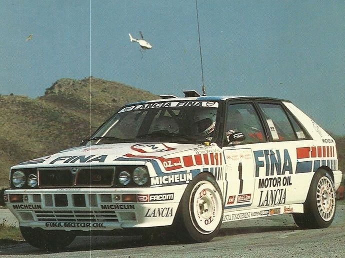 1990. WRC Manufactures'  Champ Lancia Delta HF Integrale 16V